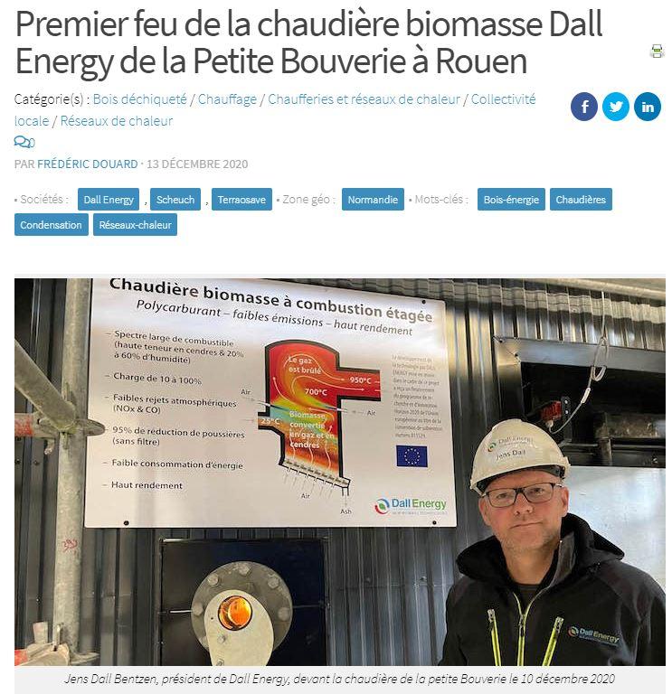 M. Dall première flamme