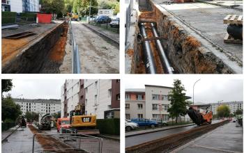 Travaux Rue du Champ des Oiseaux DARNETAL 1